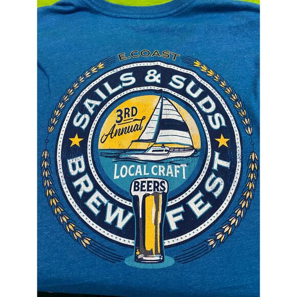 IZOD Men’s Shirt Size 4XL Big & Tall Casual Wear Brew Fest Beer - Picture 5 of 9